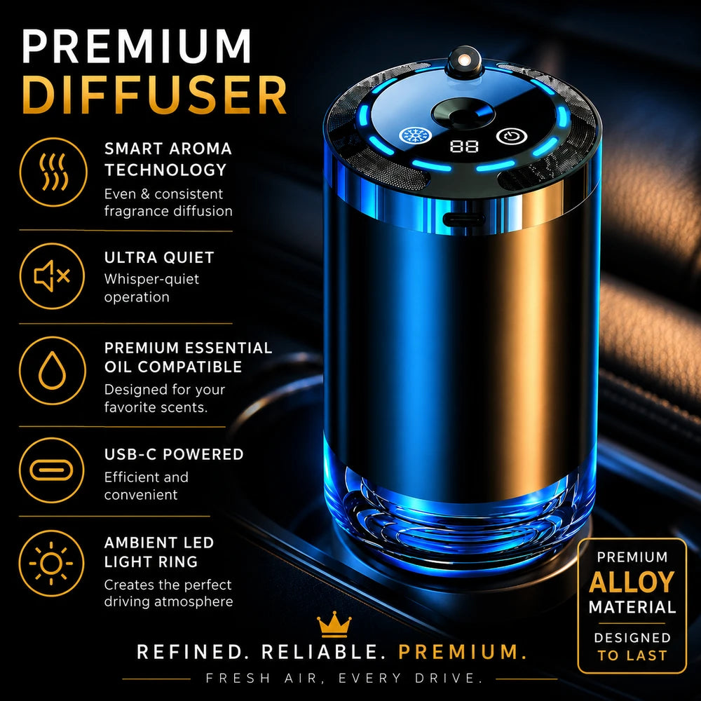 Smart Aromatherapy Car Diffuser