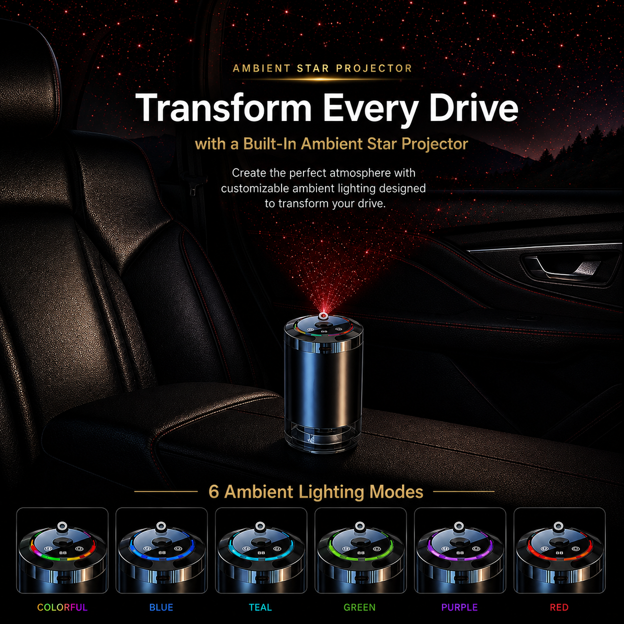 Smart Aromatherapy Car Diffuser